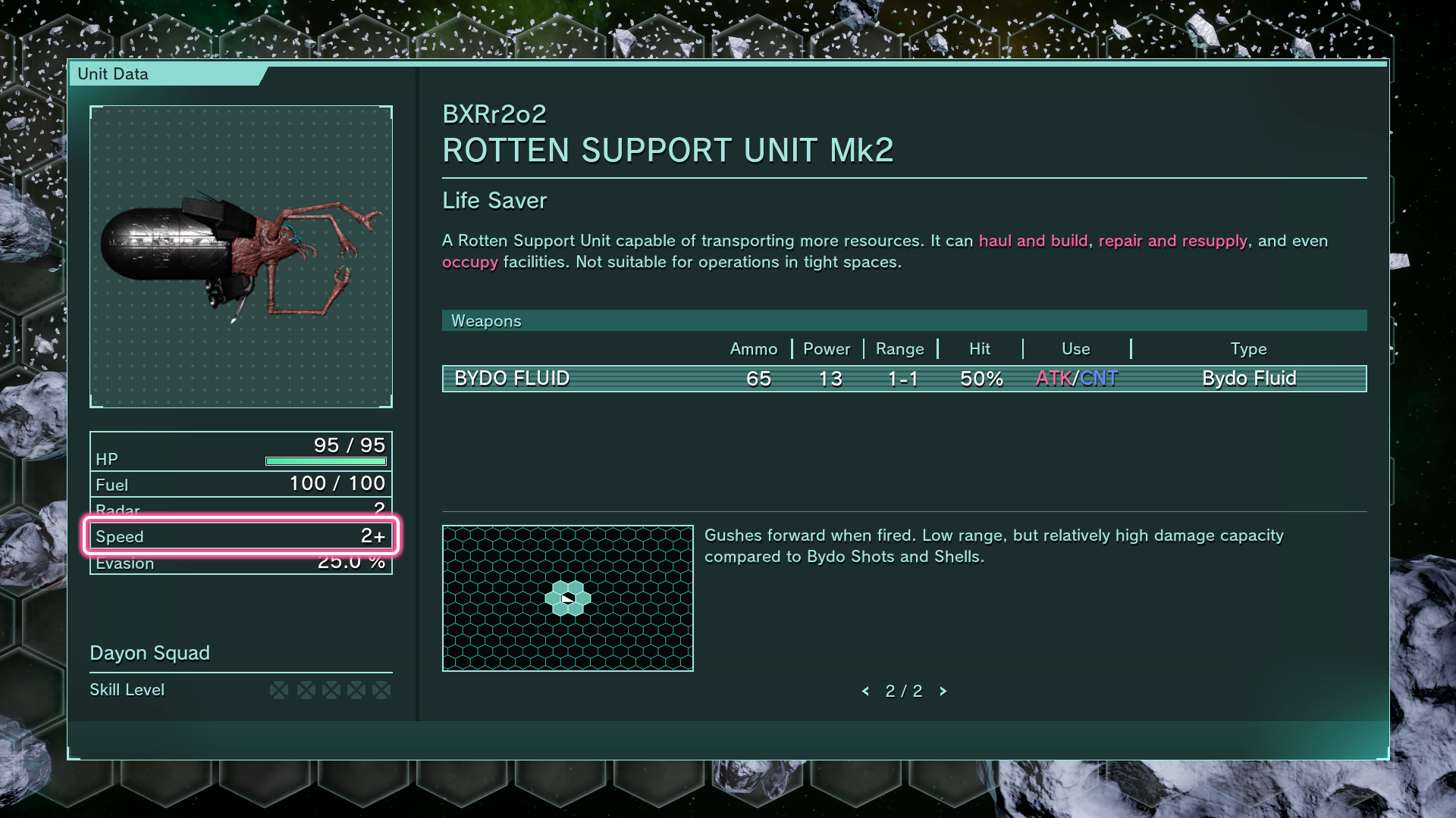 Adjusted Support Unit movement speed to be less affected by terrain effects._2